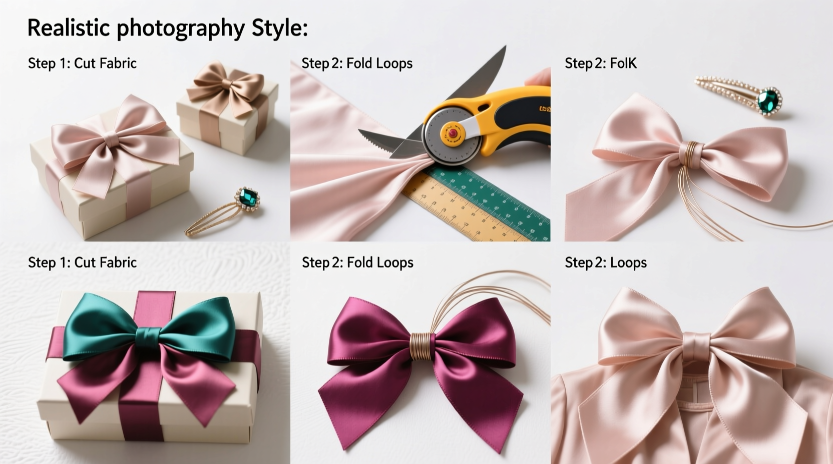 mastering the art of fabric bows step by step guide for stylish diy creations