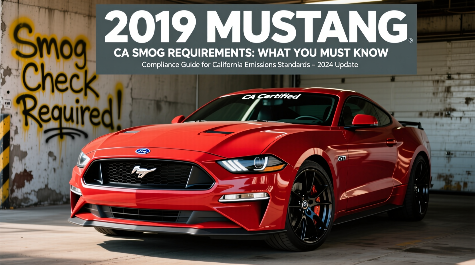2019 mustang ca smog
