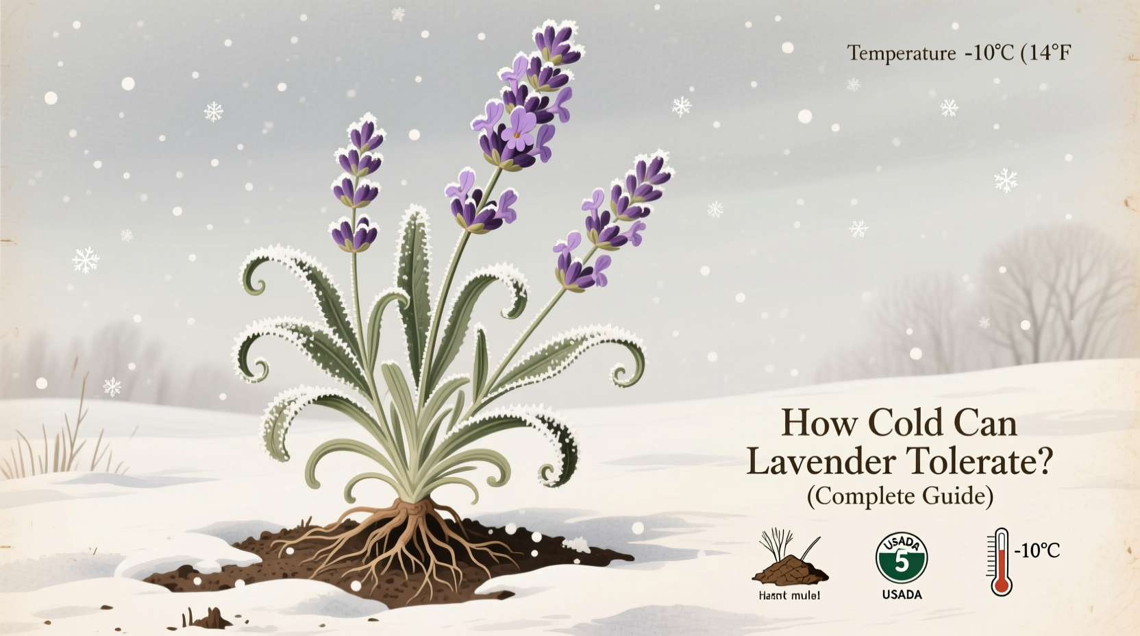 how cold can lavender tolerate