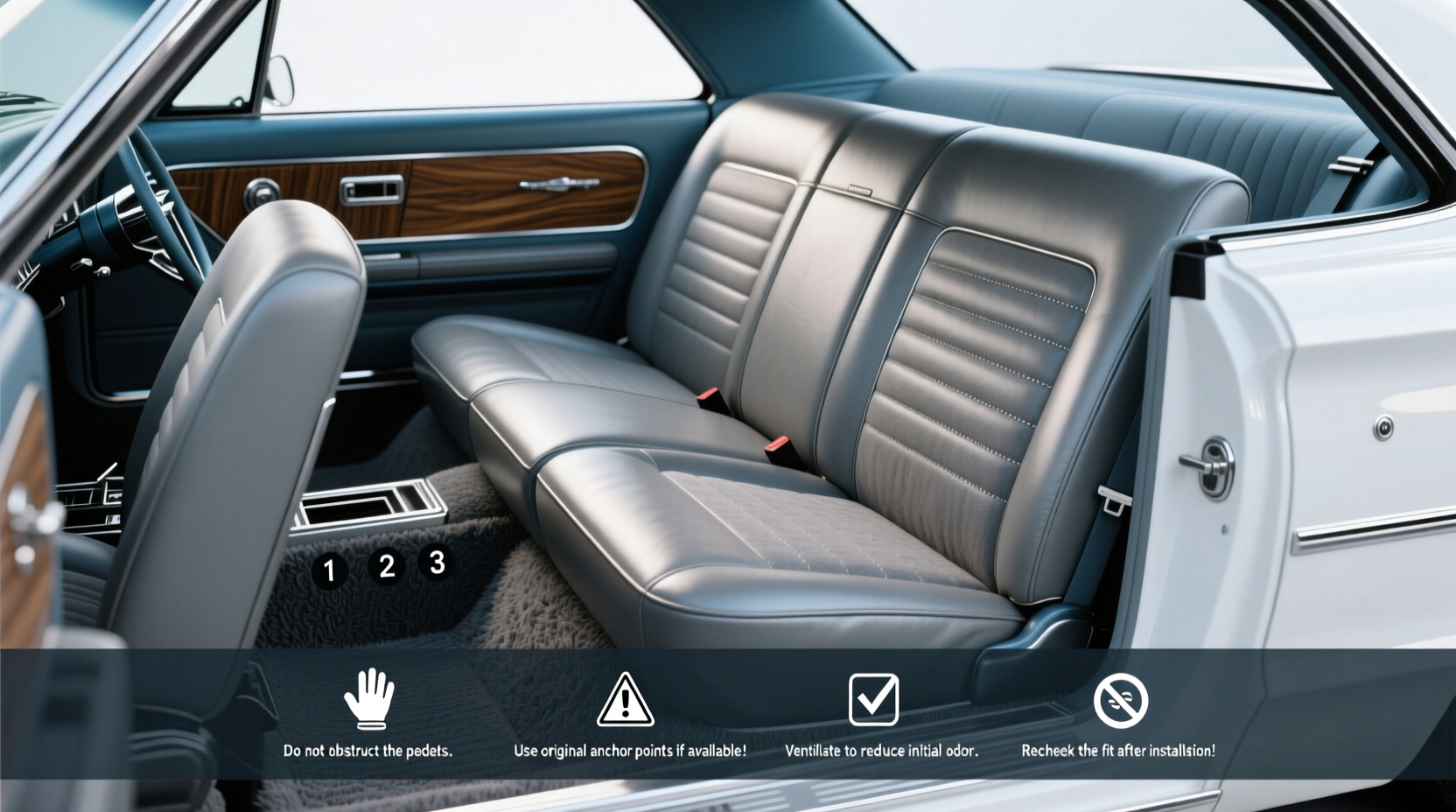 1965 thunderbird seat covers