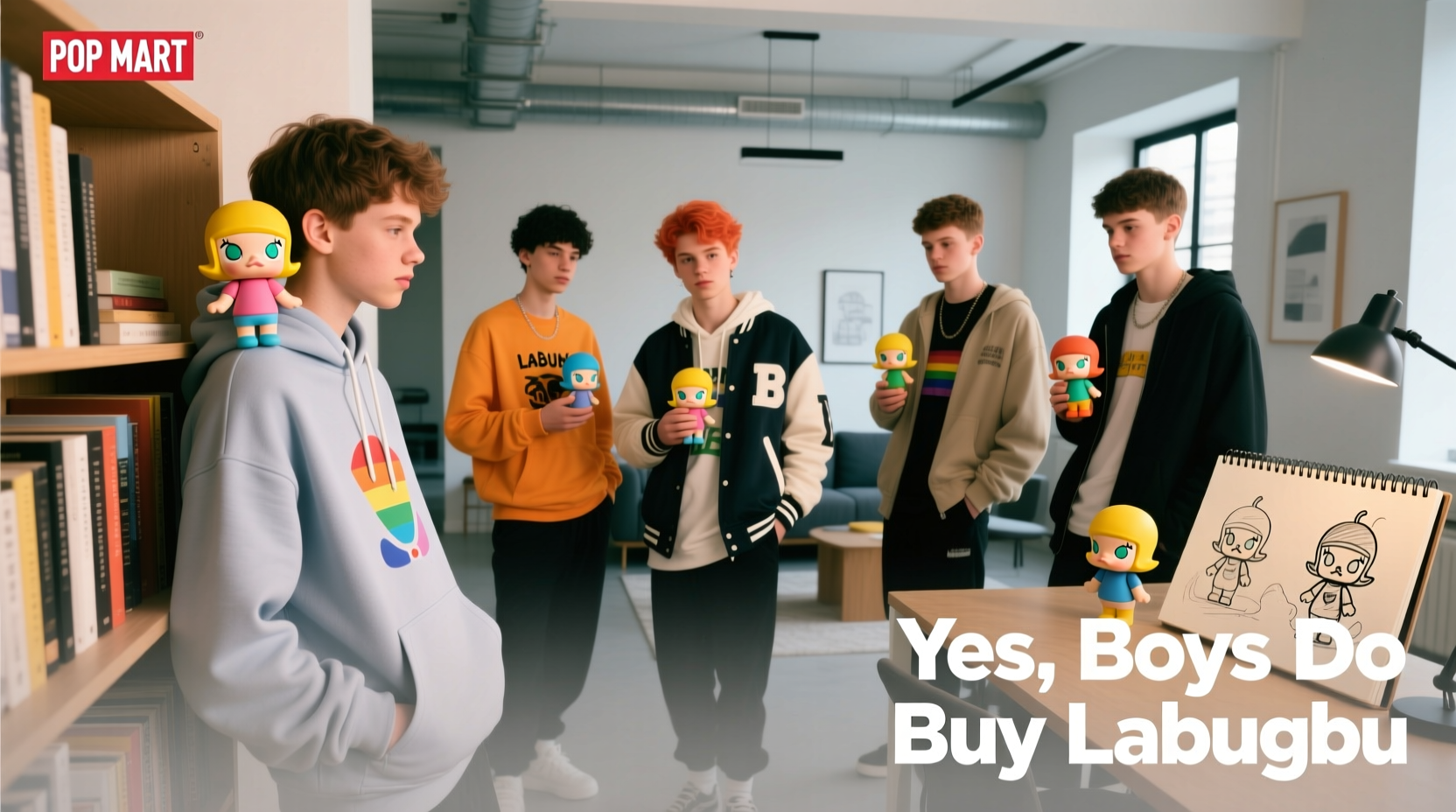 do boys buy labubu