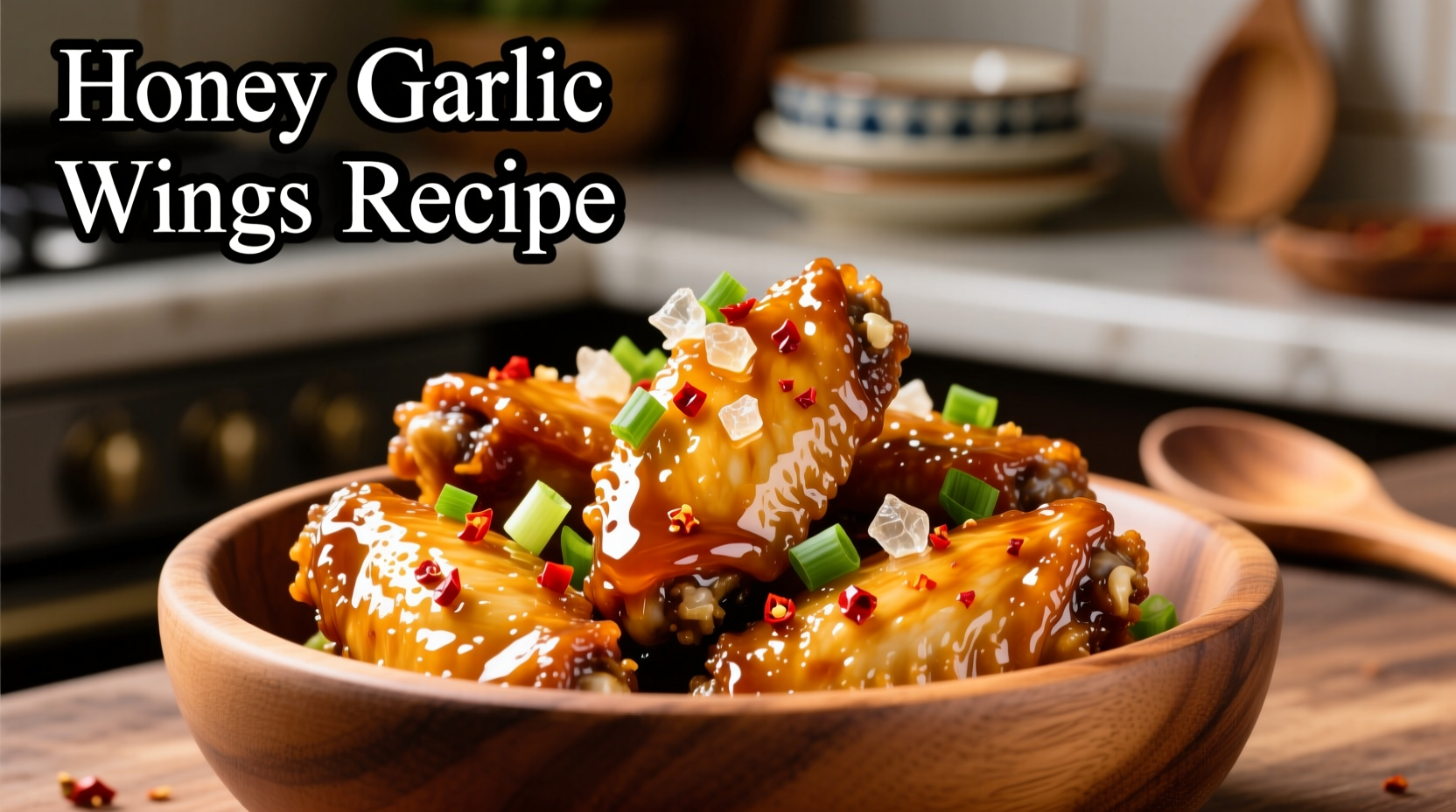 honey garlic wings recipe