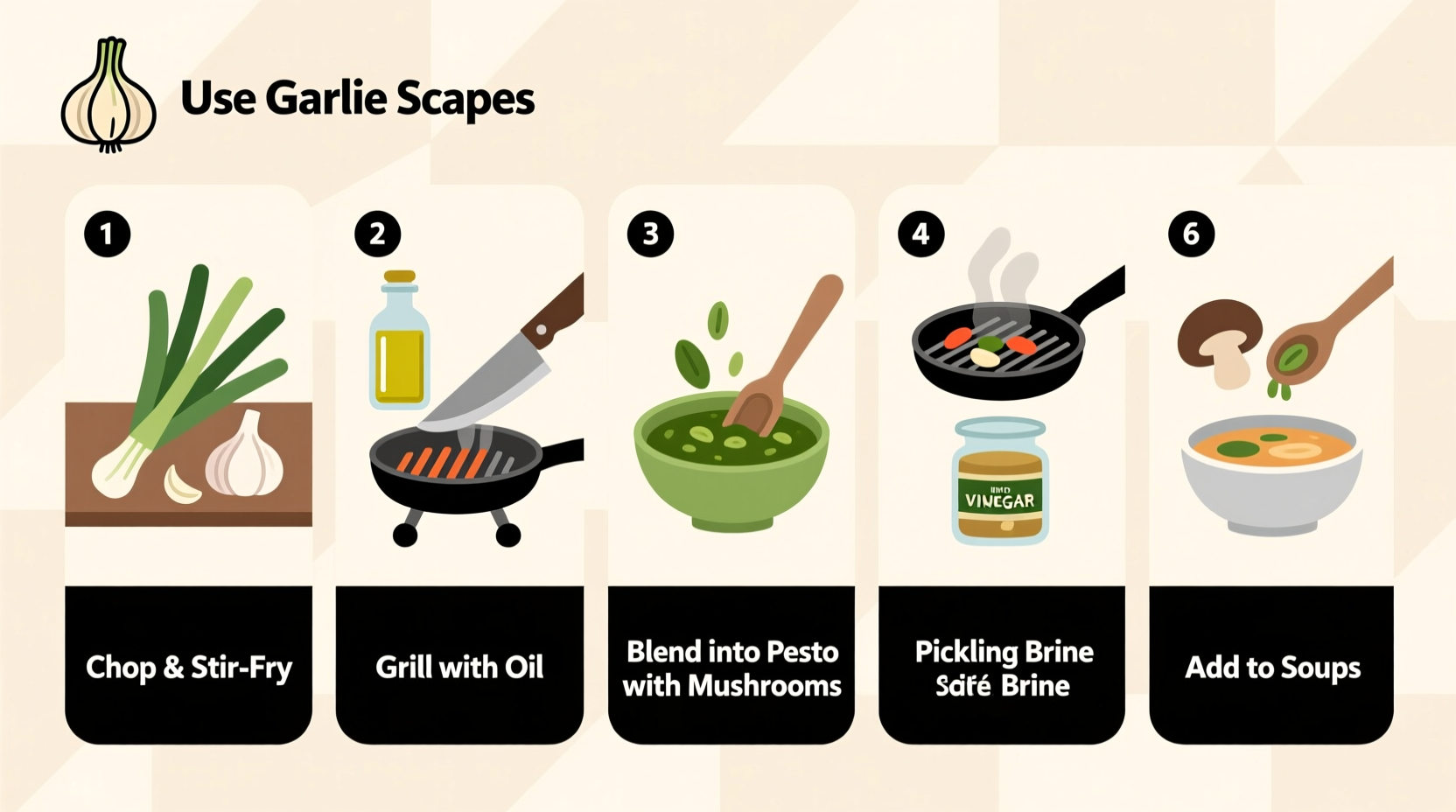 How to Use Garlic Scapes: 5 Best Cooking Methods