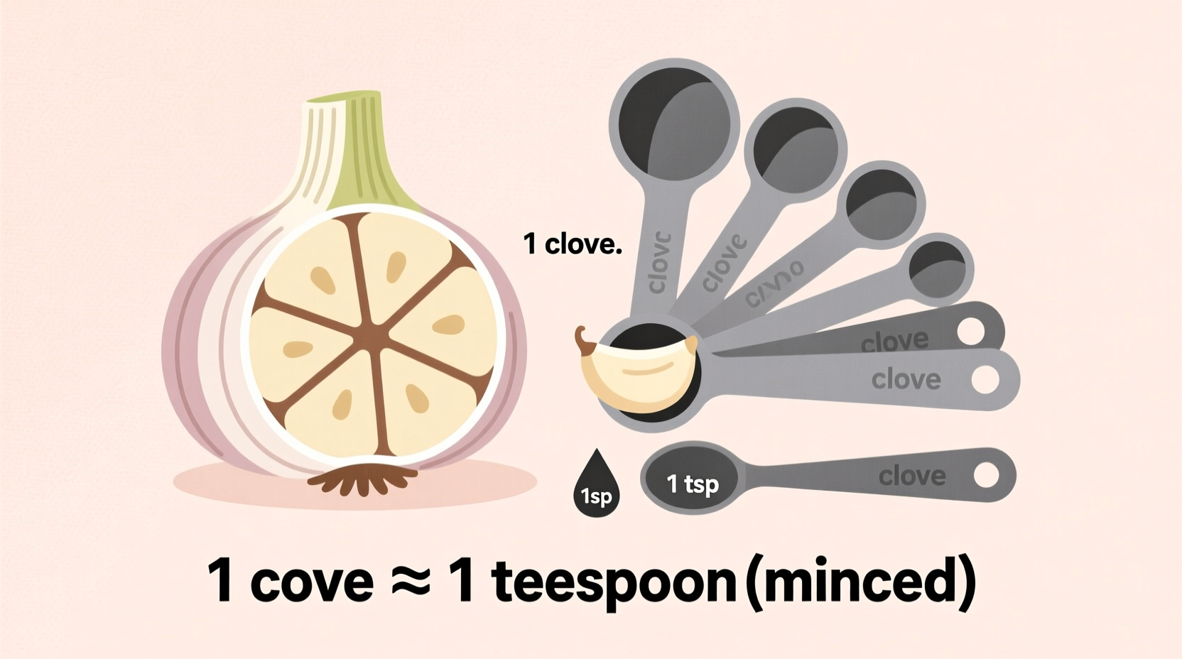How Many Teaspoons in One Garlic Clove? Exact Conversions