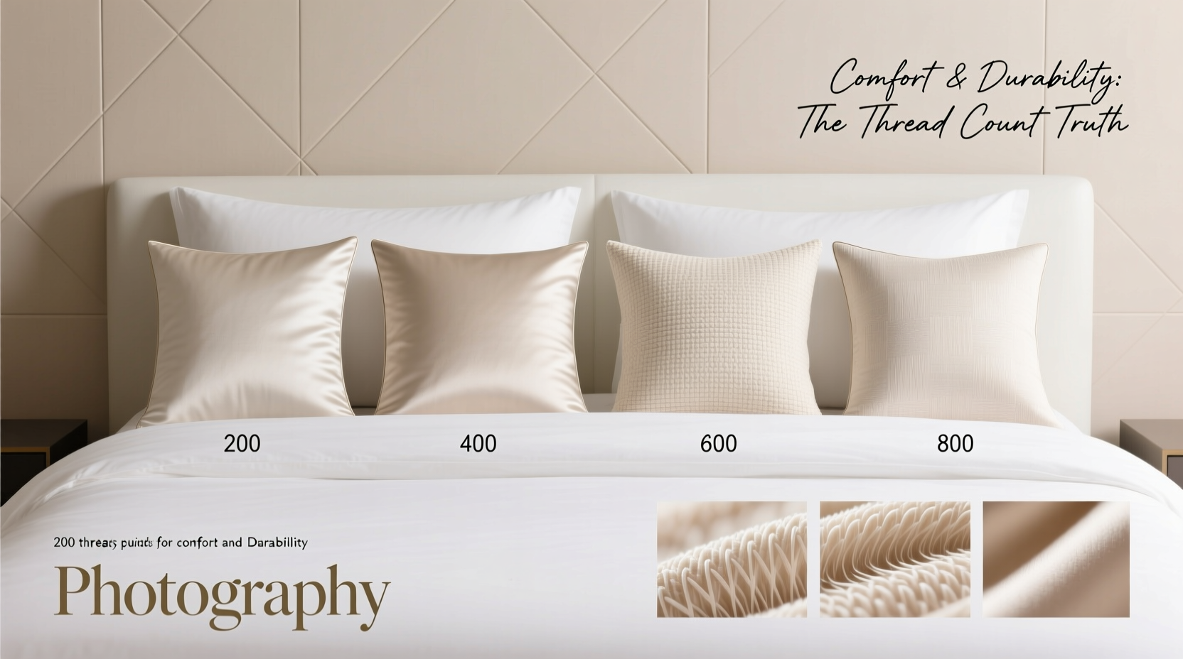 the ultimate guide to selecting pillowcases by thread count for comfort and durability