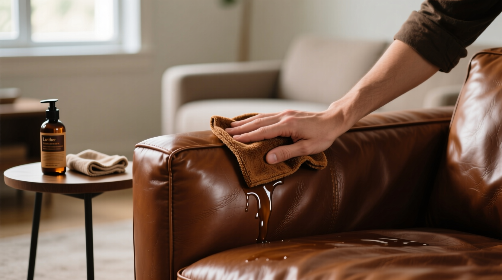 how to clean leather
