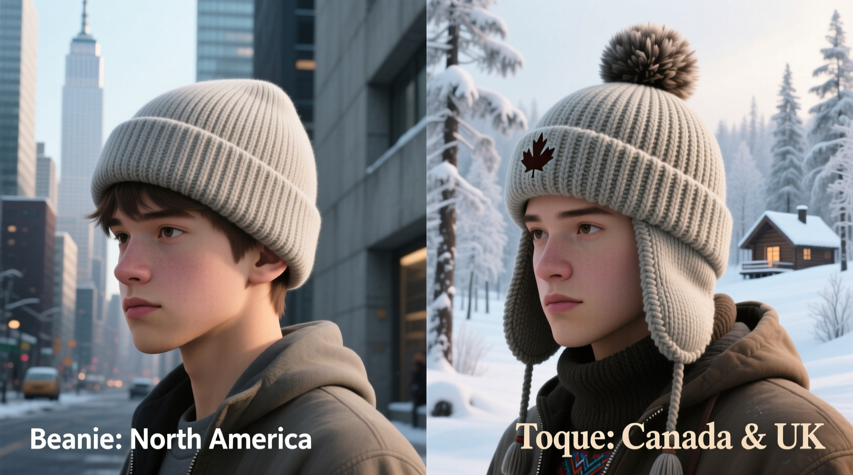 beanie vs toque is there really a difference or is it just where youre from