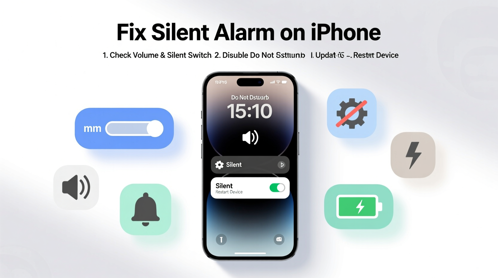 iphone alarm silent troubleshooting steps how to fix it