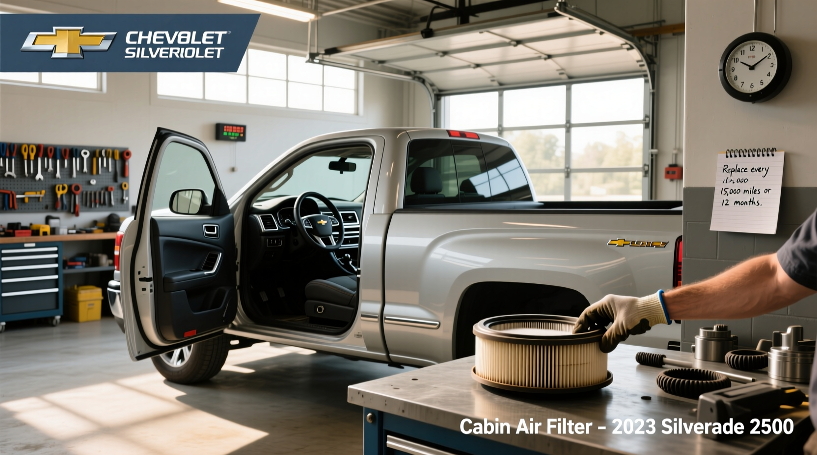Chevy Silverado 2500 Cabin Air Filter Guide