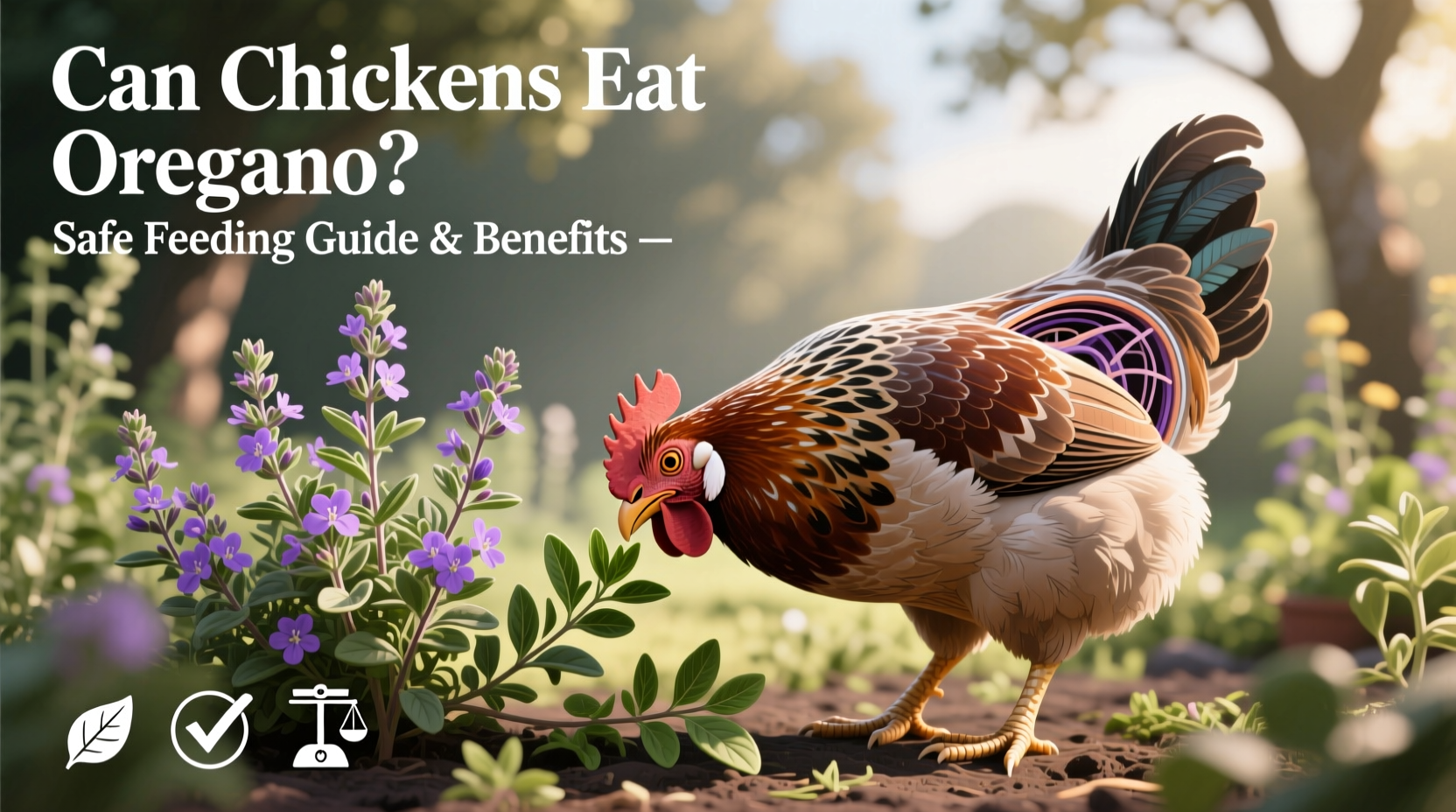 can chickens eat oregano