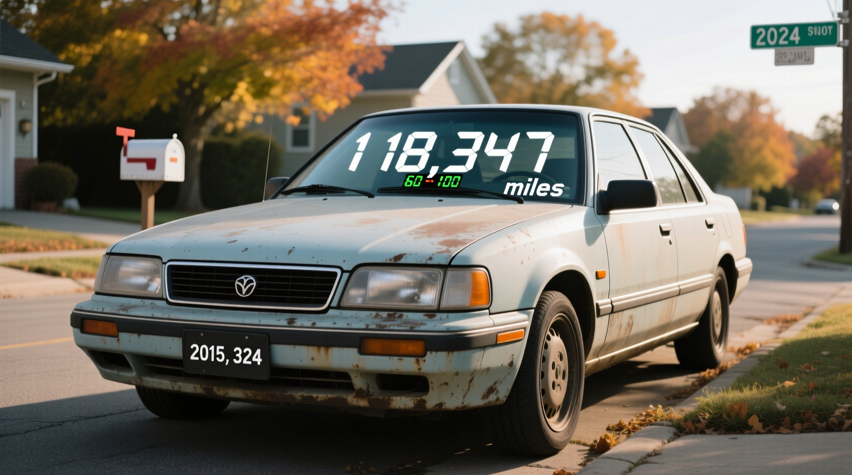 how many miles should a 2015 car have