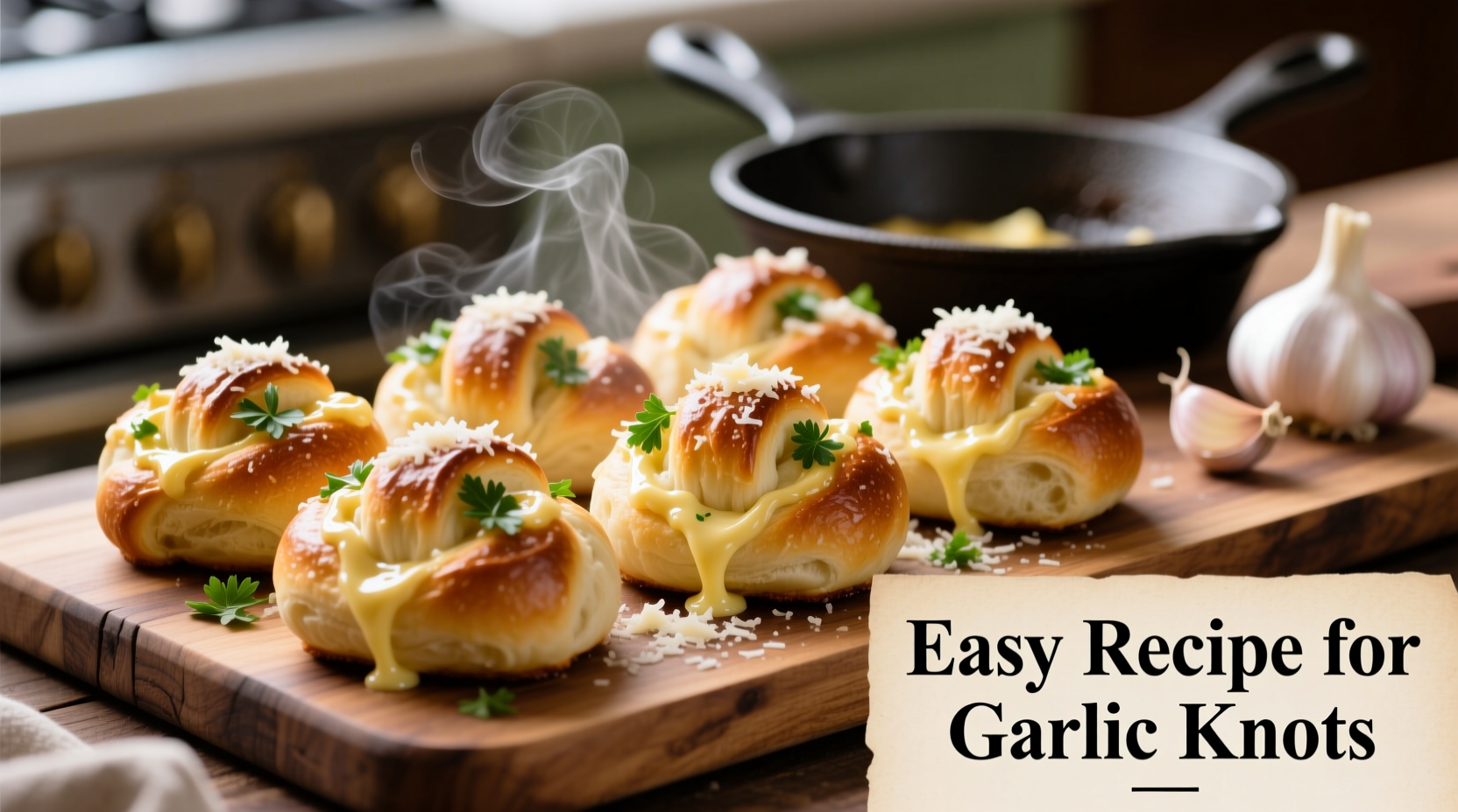 easy recipe for garlic knots