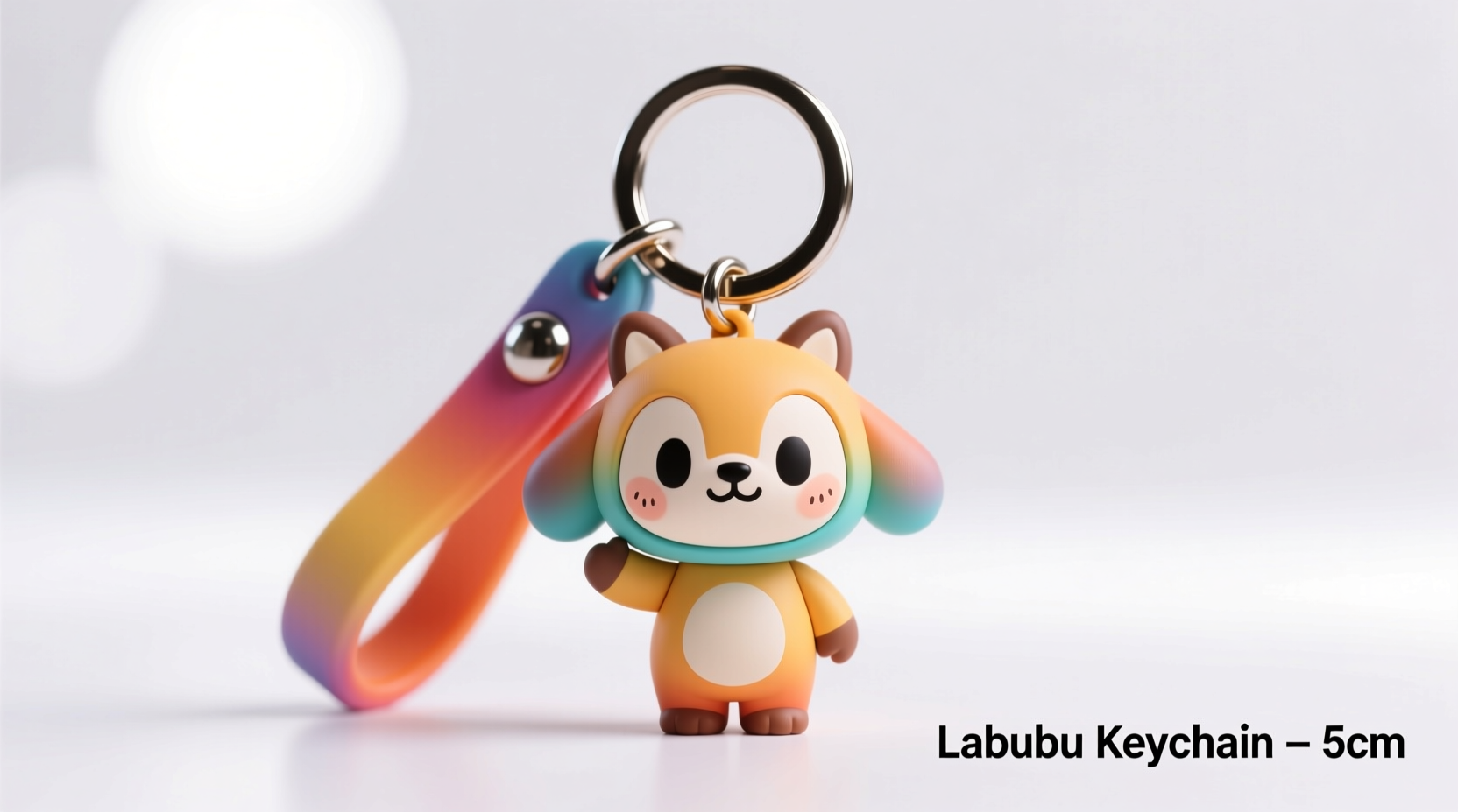 how big are labubu keychains