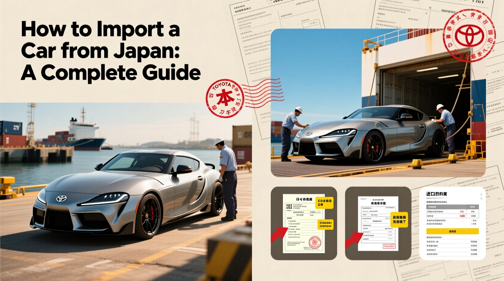 how do i import a car from japan