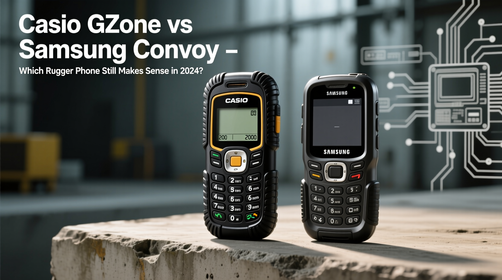 casio gzone vs samsung convoy which rugged phone still makes sense in 2024