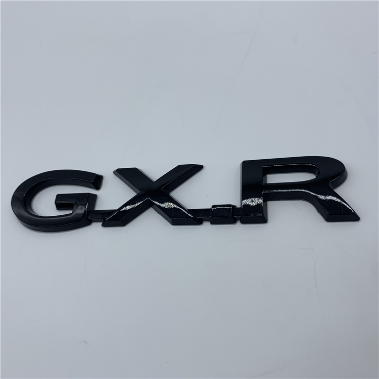 Black Toyota Land Cruiser Emblem Badge with 3M Glue