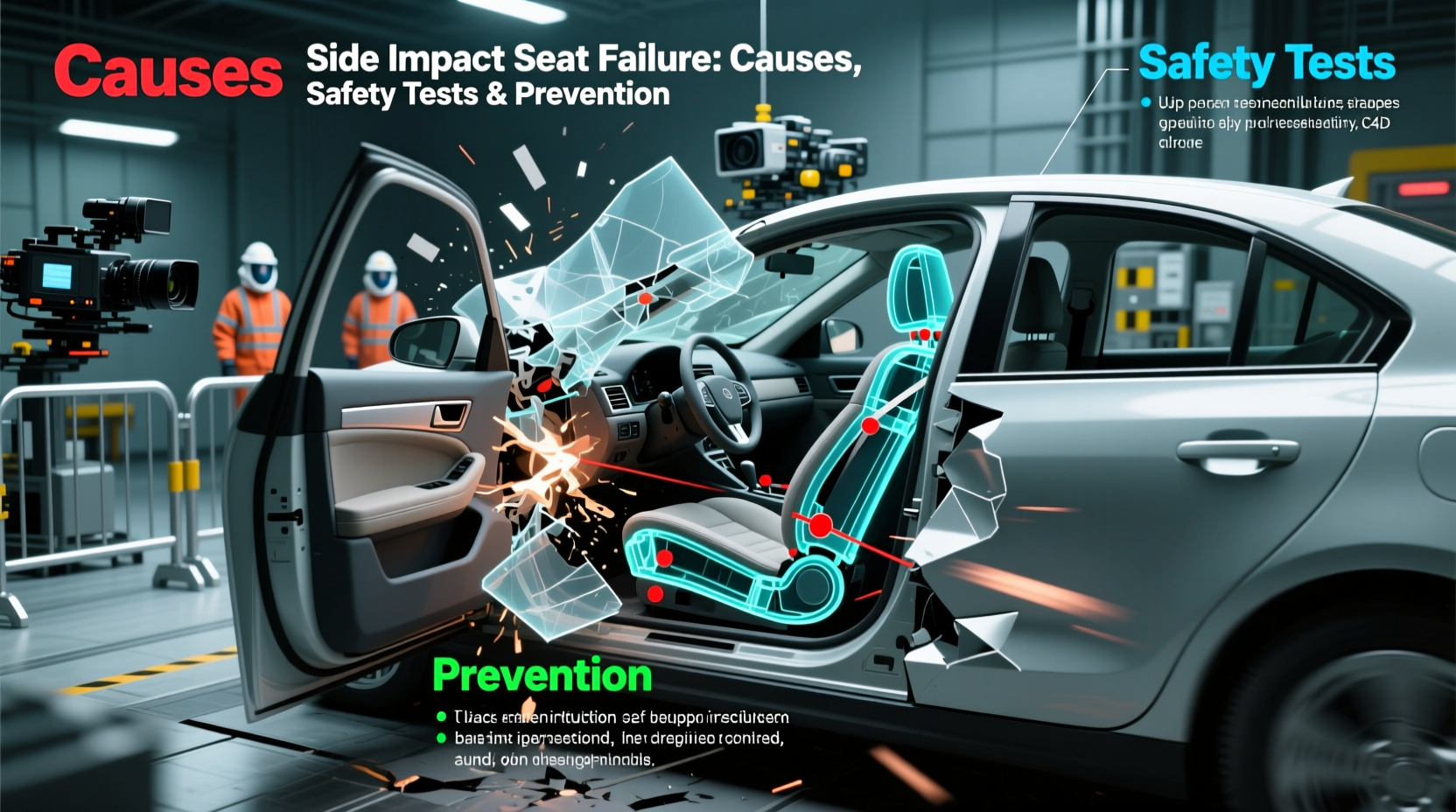 side impact seat failure
