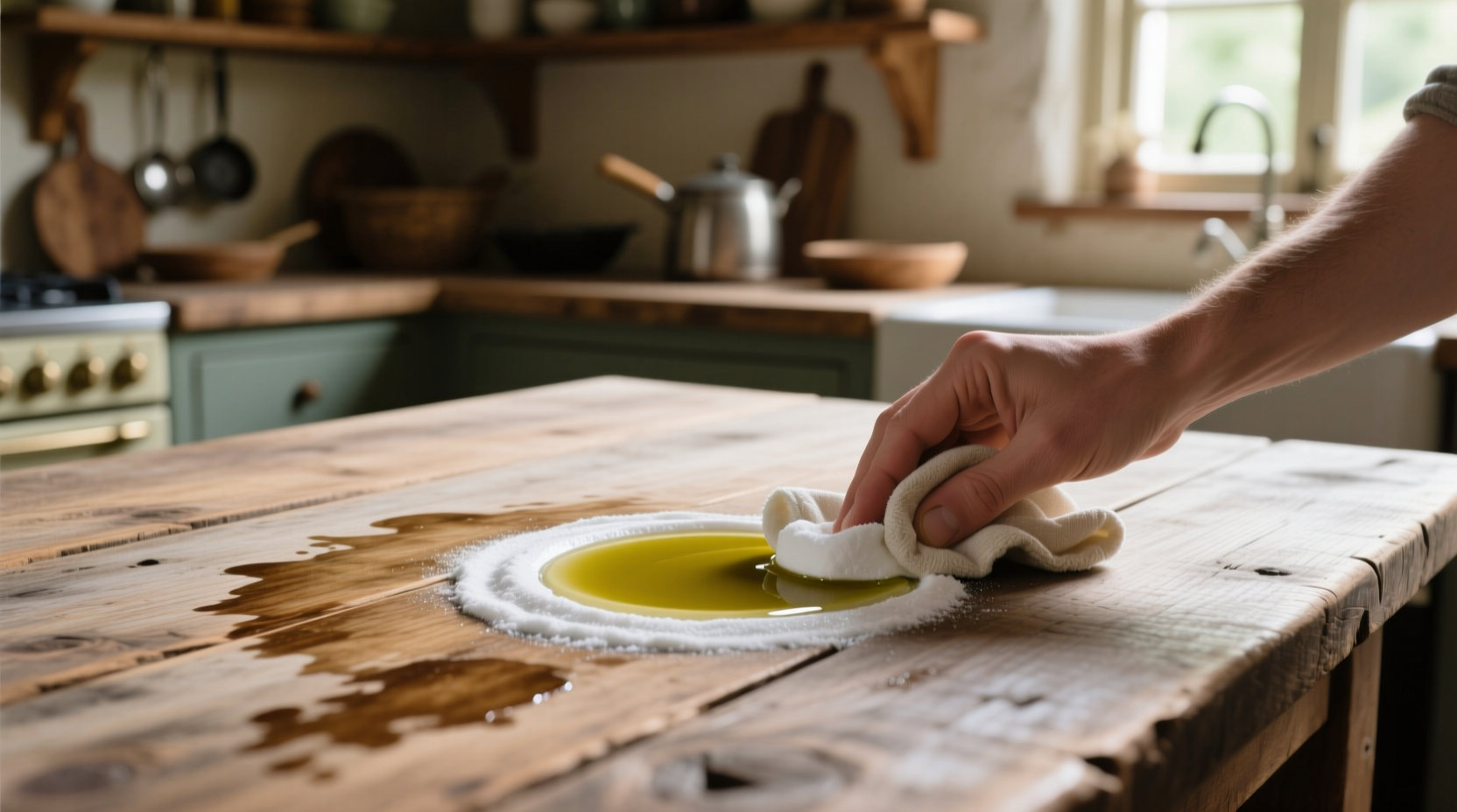 how to remove water stains from wood