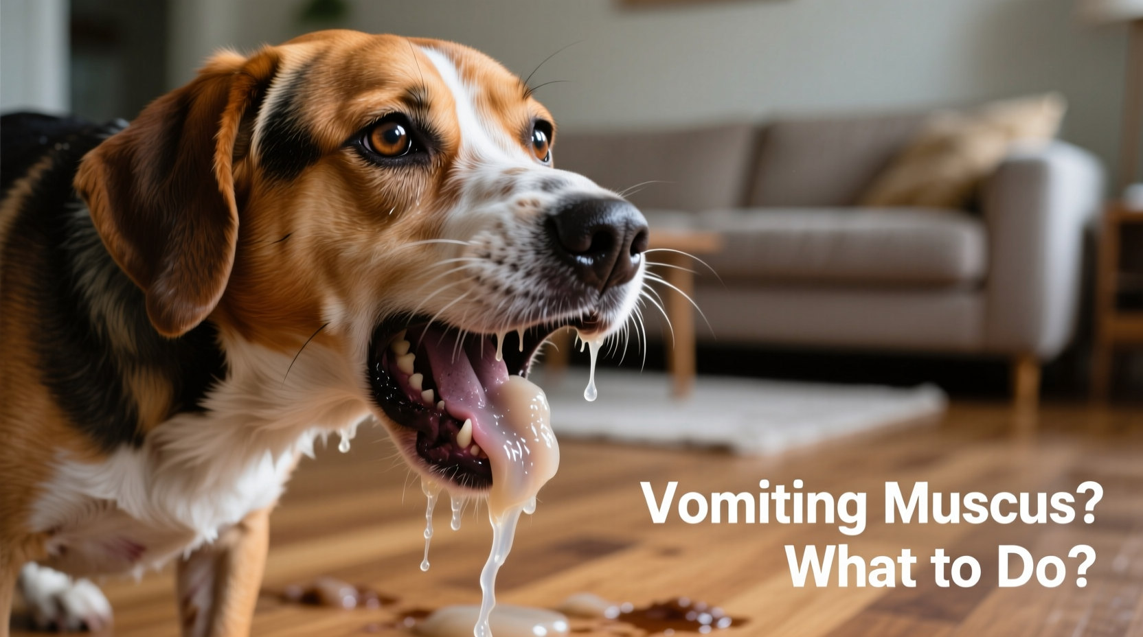 dog throwing up mucus causes concerns what to do