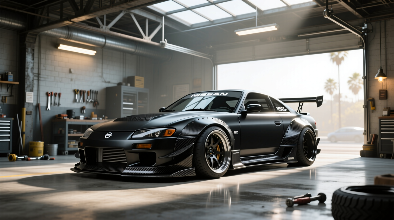 180sx wide body kit guide