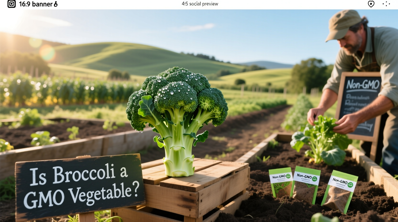 is broccoli a gmo clear answers