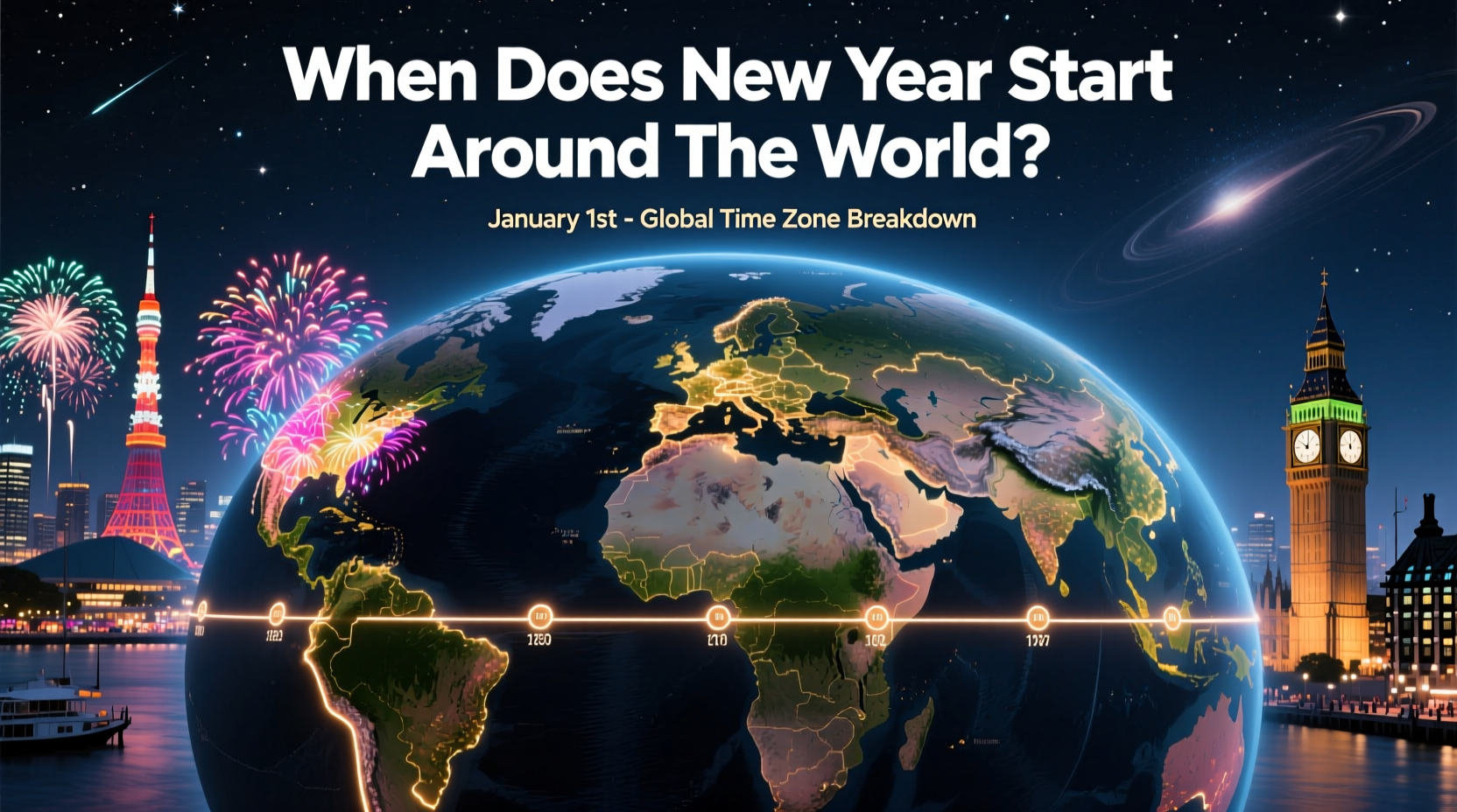 when does new year start around the world