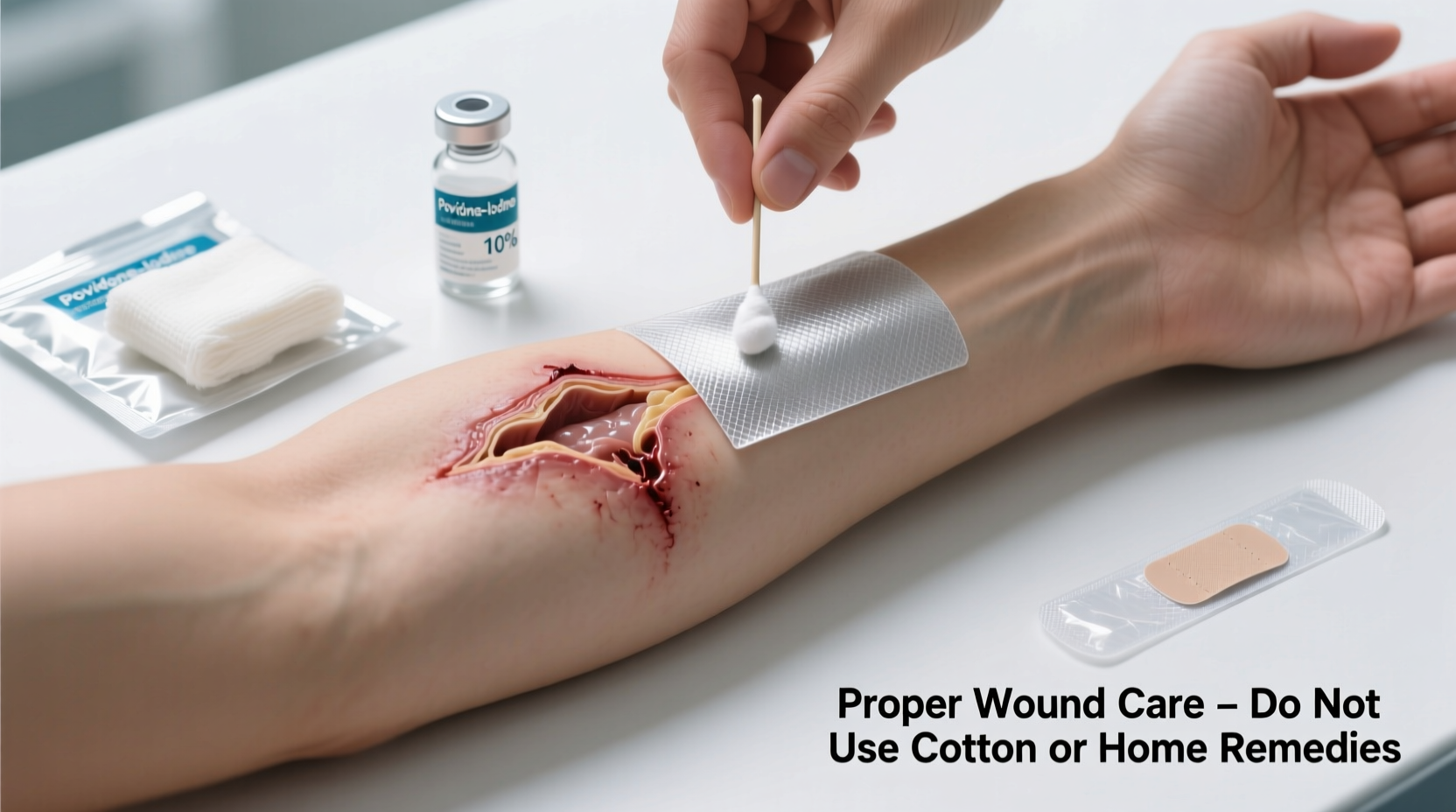 what is good to put on an open wound