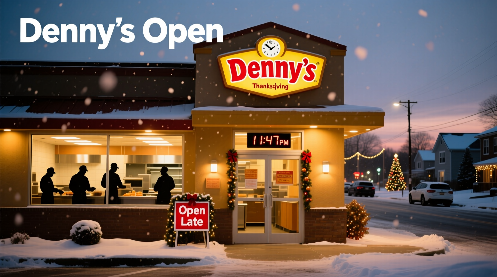 is dennys open on thanksgiving 2026