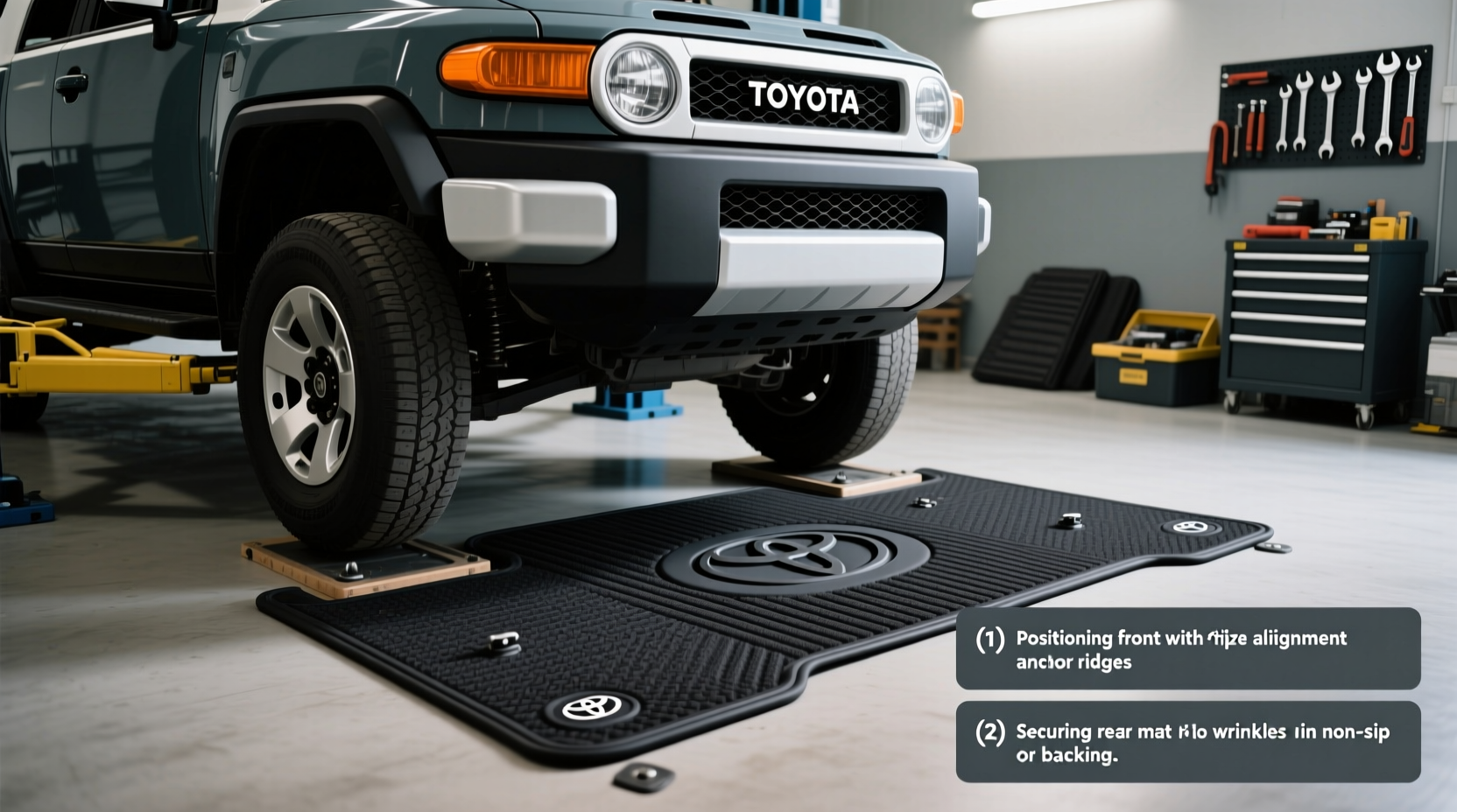 fj cruiser mat installation guide