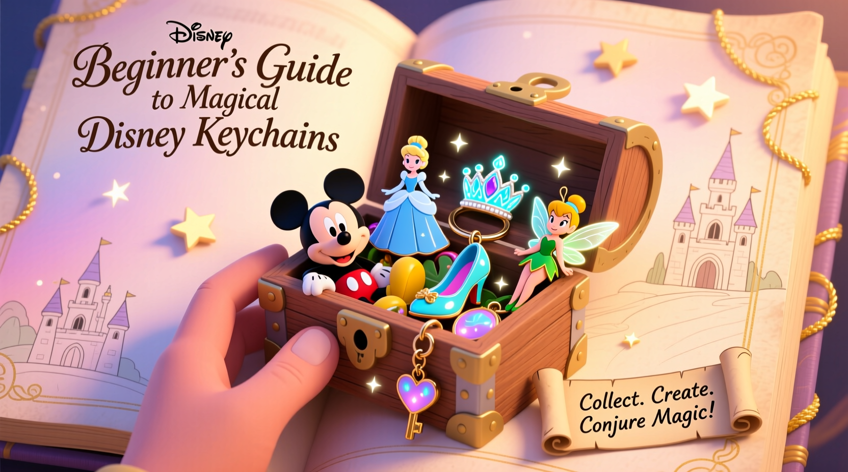 a beginners guide to starting and growing a magical disney keychain collection