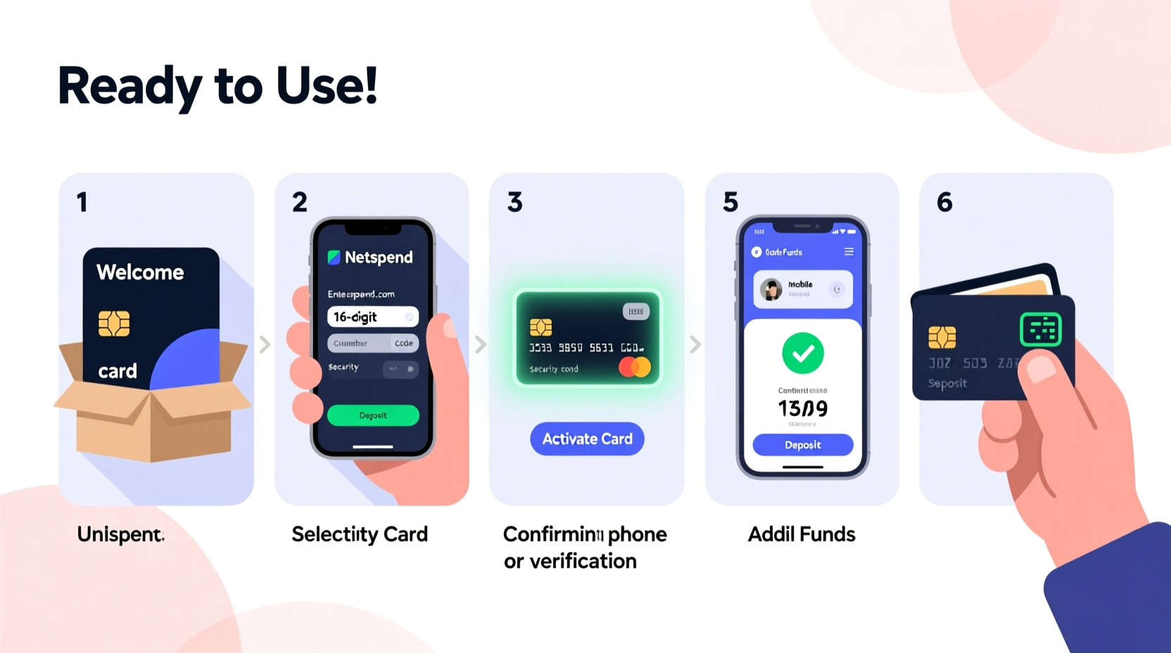 step by step guide how to easily activate your netspend card and start using it today