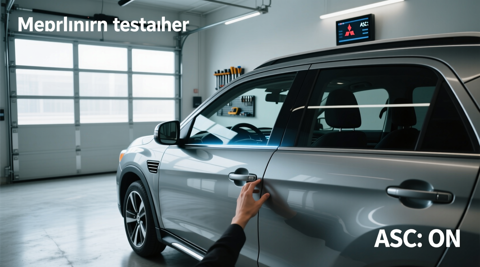 How to Choose Mitsubishi ASX Automatic Window Closer and Activate ASC