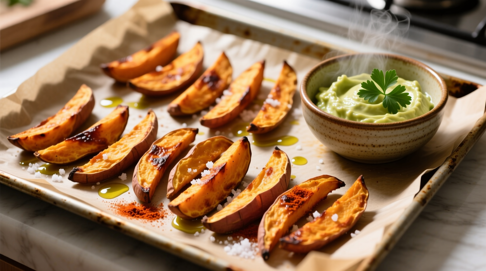 oven sweet potato fries recipe
