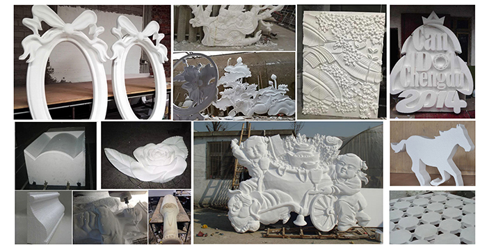 Hot sale 3D carving cnc router/foam wood statue sculpture making machine