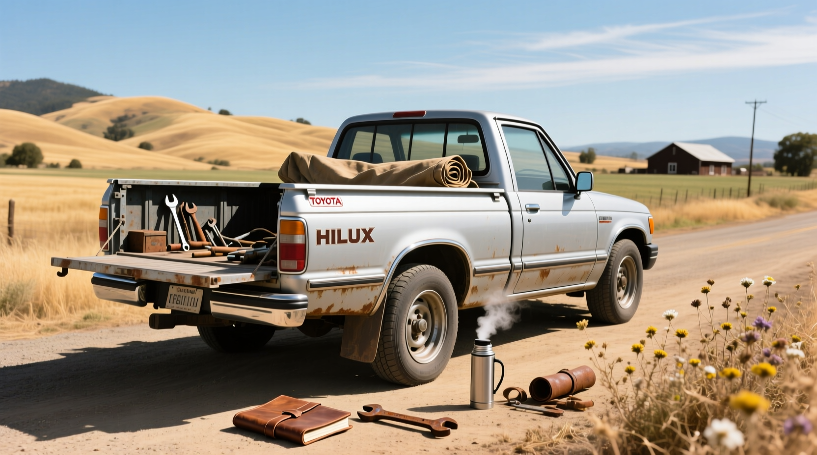 1986 toyota pickup guide trim, engine value tips