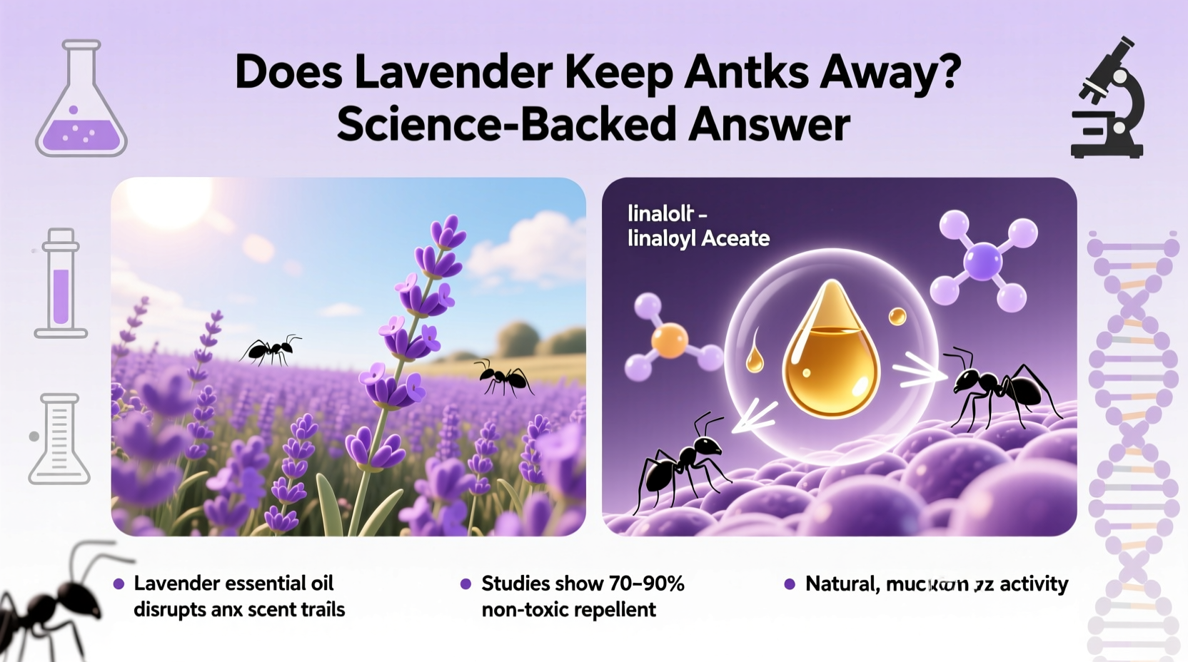 does lavender keep ants away