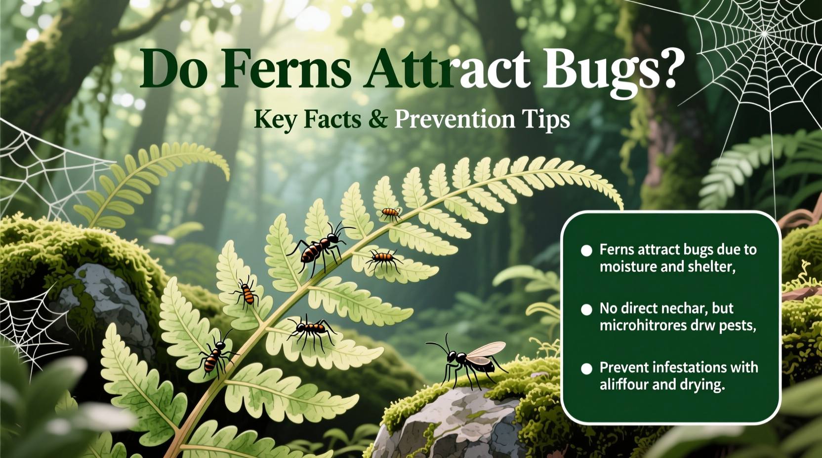 Do Ferns Attract Bugs? Key Facts & Prevention Tips