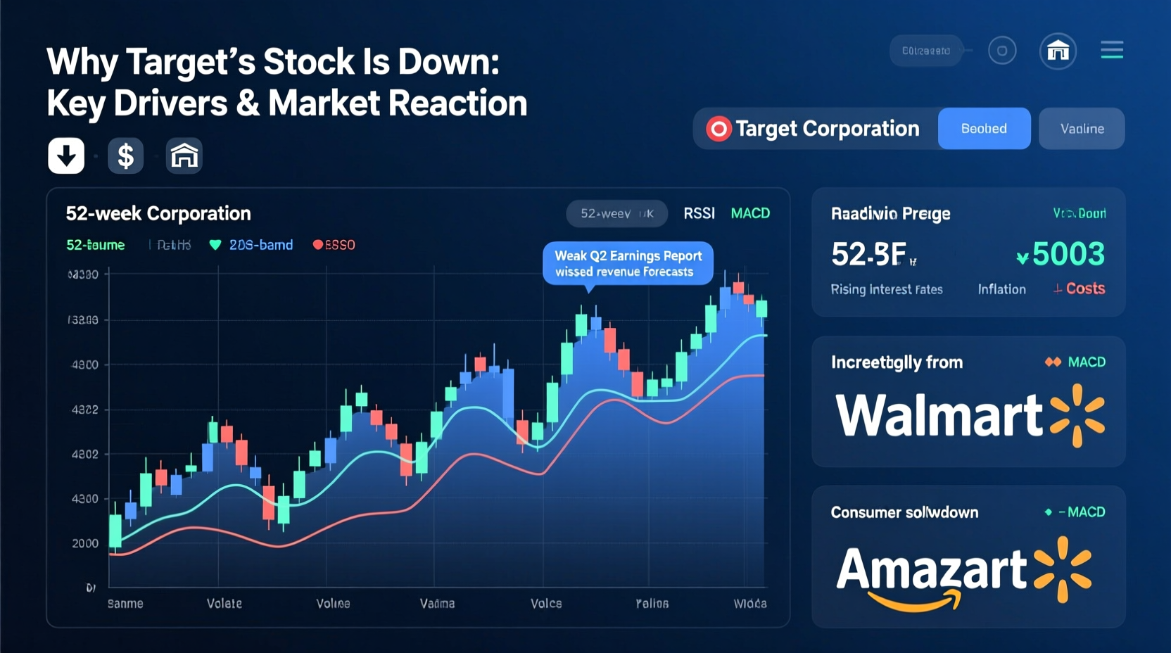 why is target stock down analyzing the recent tumbles