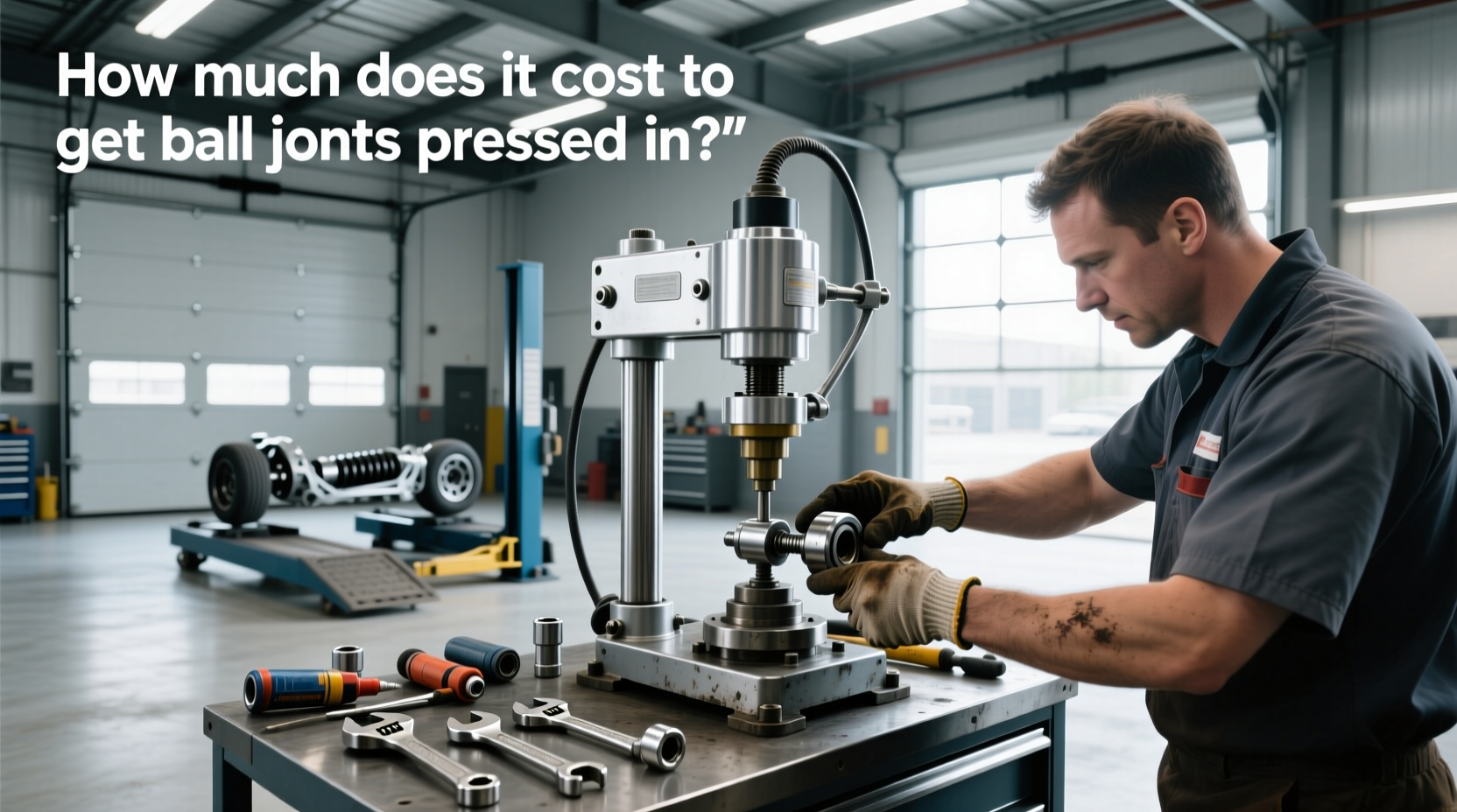 How to choose hydraulic ball joint press,How much does it cost to get ball joints pressed in?