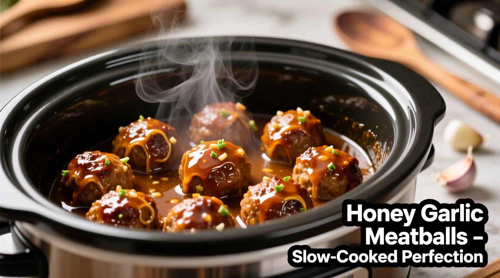 Honey Garlic Crockpot Meatballs: Simple Slow Cooker Guide