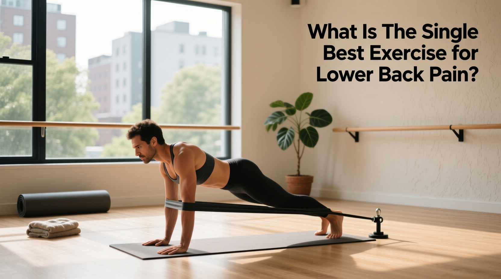best resistance band exercises for lower back pain