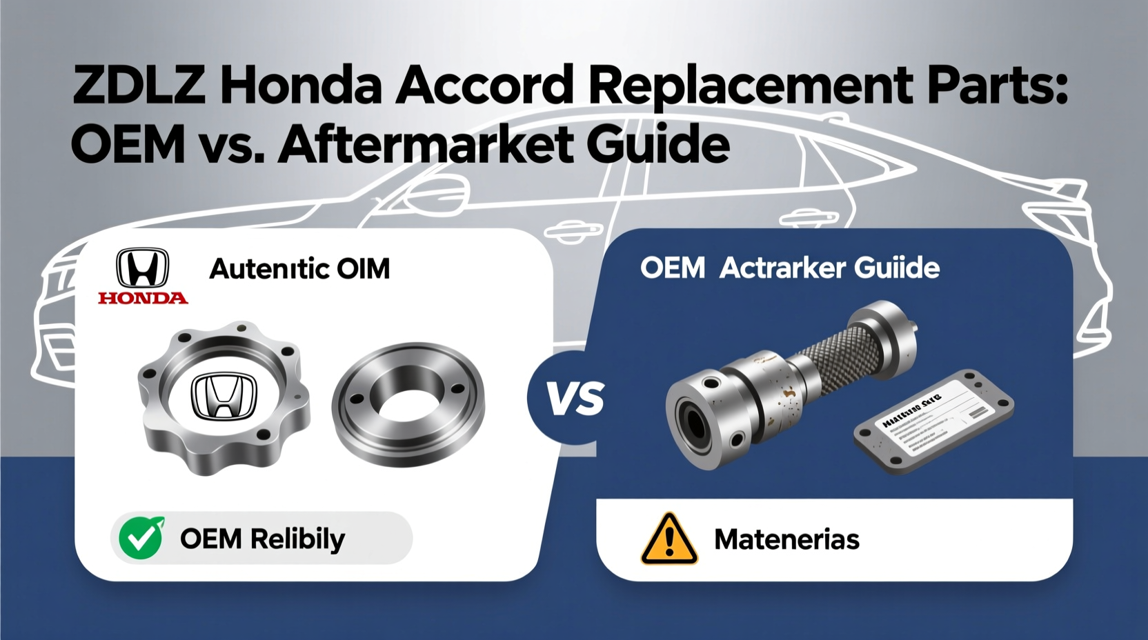 zdlz honda accord replacement