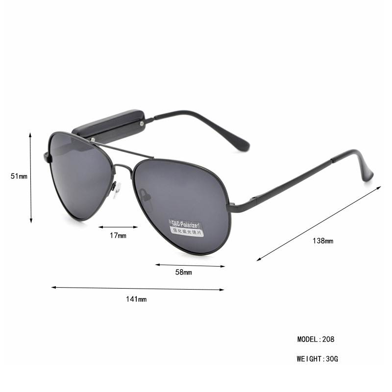 2020 new smart  headset sunglasses men fashion polarizing spectacles audio smart sun glasses 208