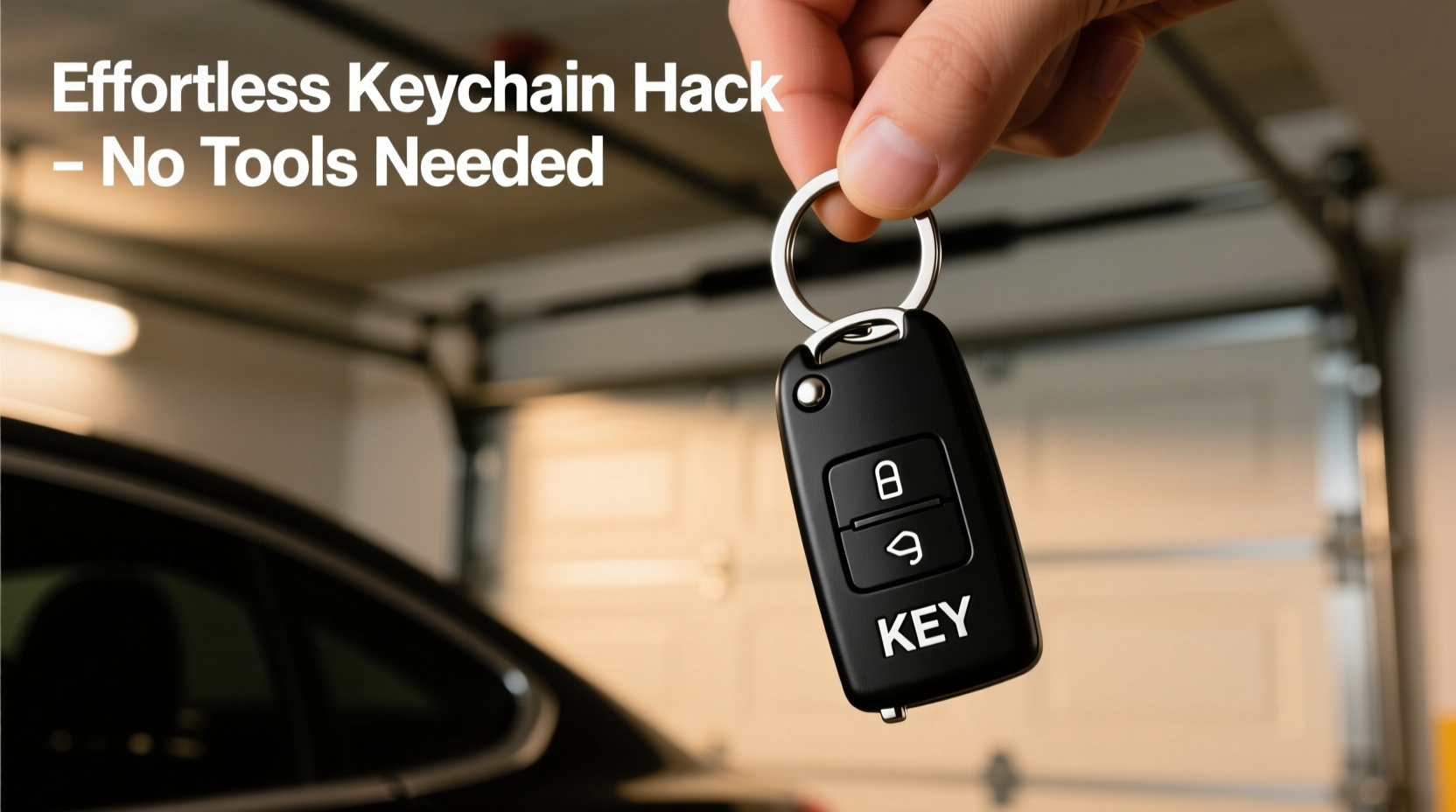 effortless ways to attach a keychain ring to your car key without hassle