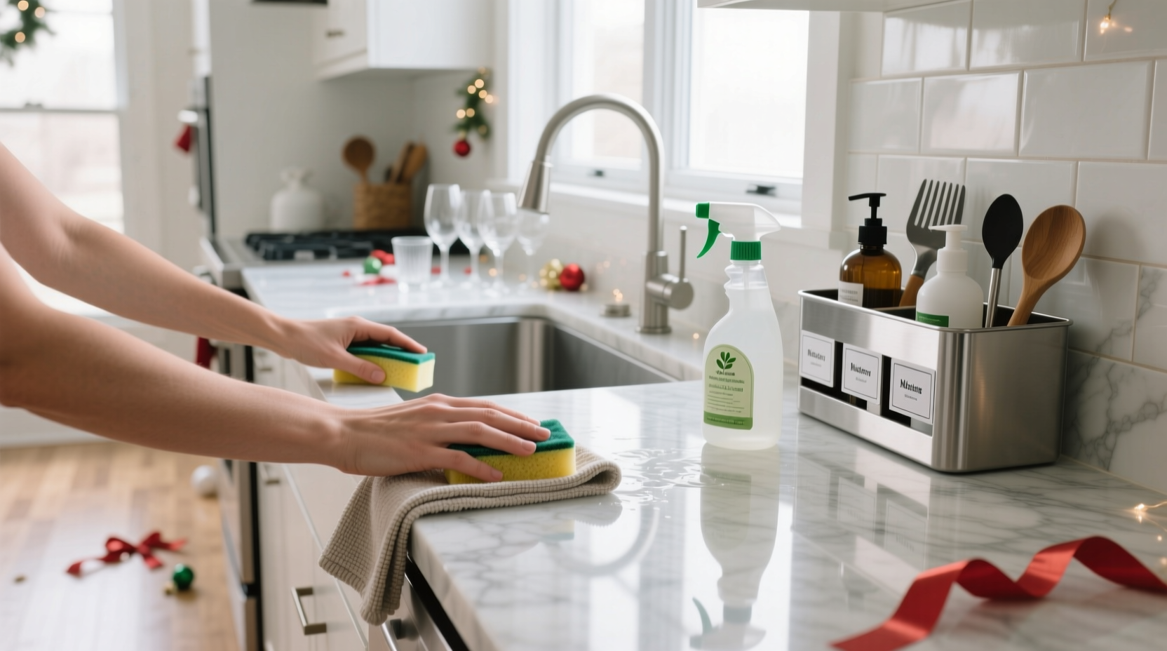 cleaning tricks for post holidays