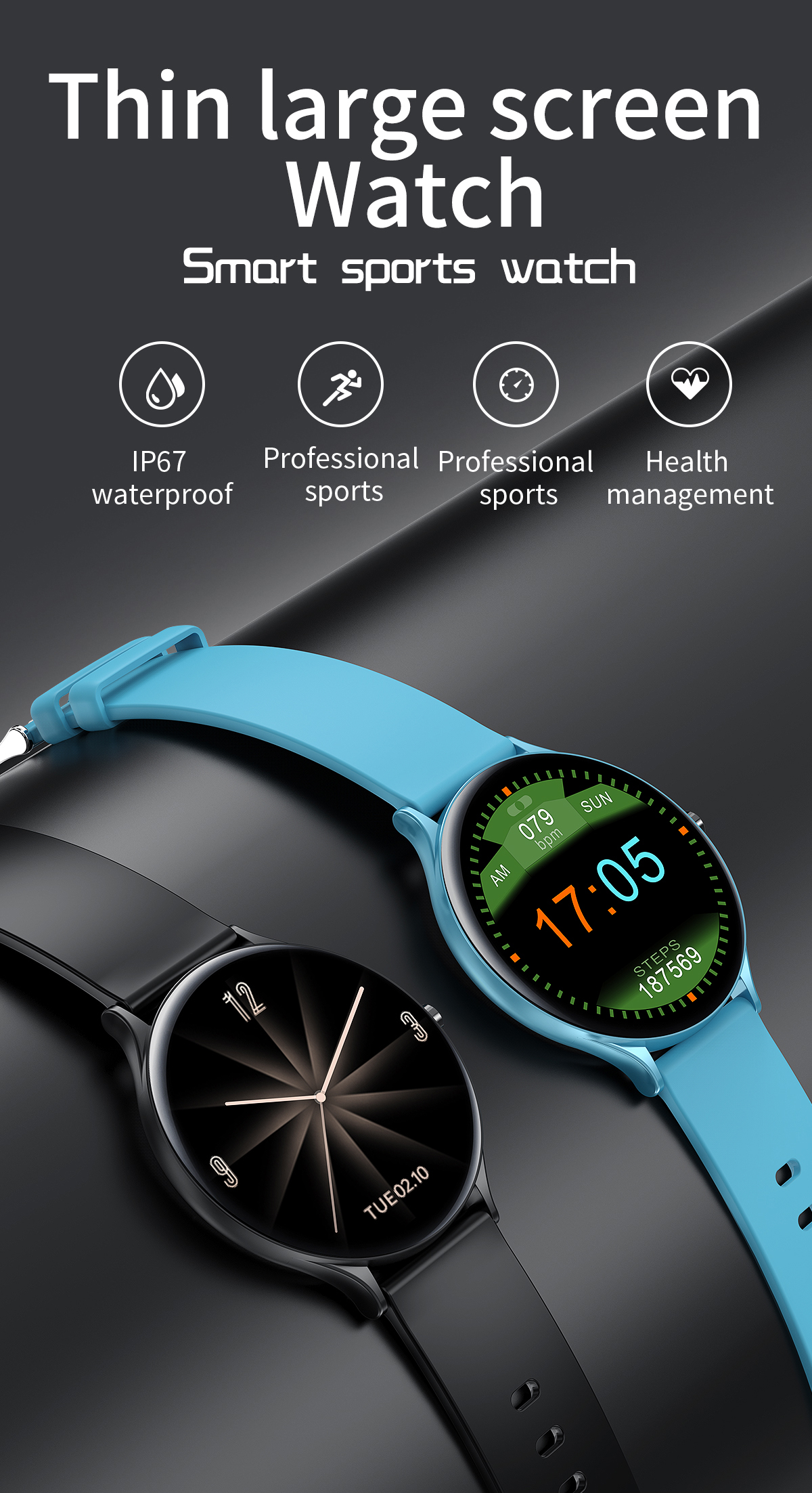 中国制造数字血压智能健身手表免费样品 - buy digital smart watch