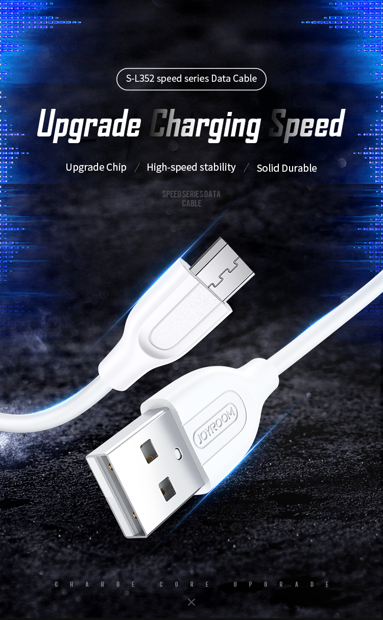 Joyroom popular products 2019 S-L352 micro usb data charging cable micro usb cable