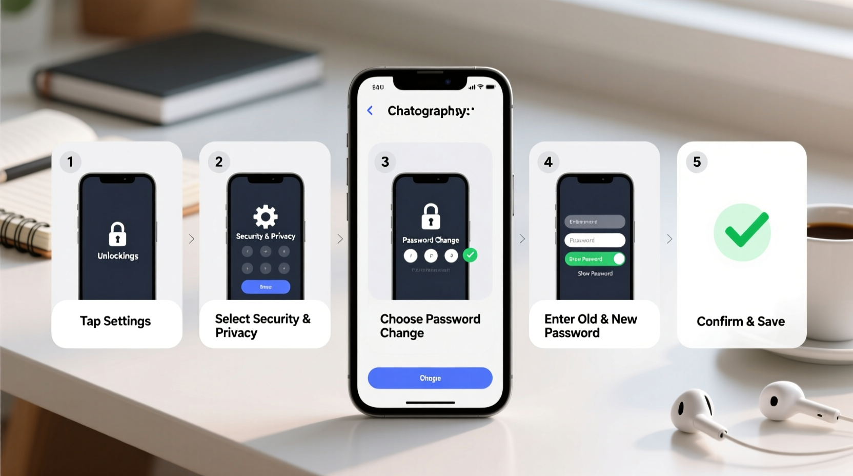 mastering mobile security a step by step guide to changing your phone password easily