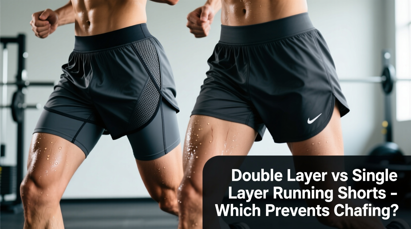 double layer vs single layer running shorts which ones actually prevent chafing