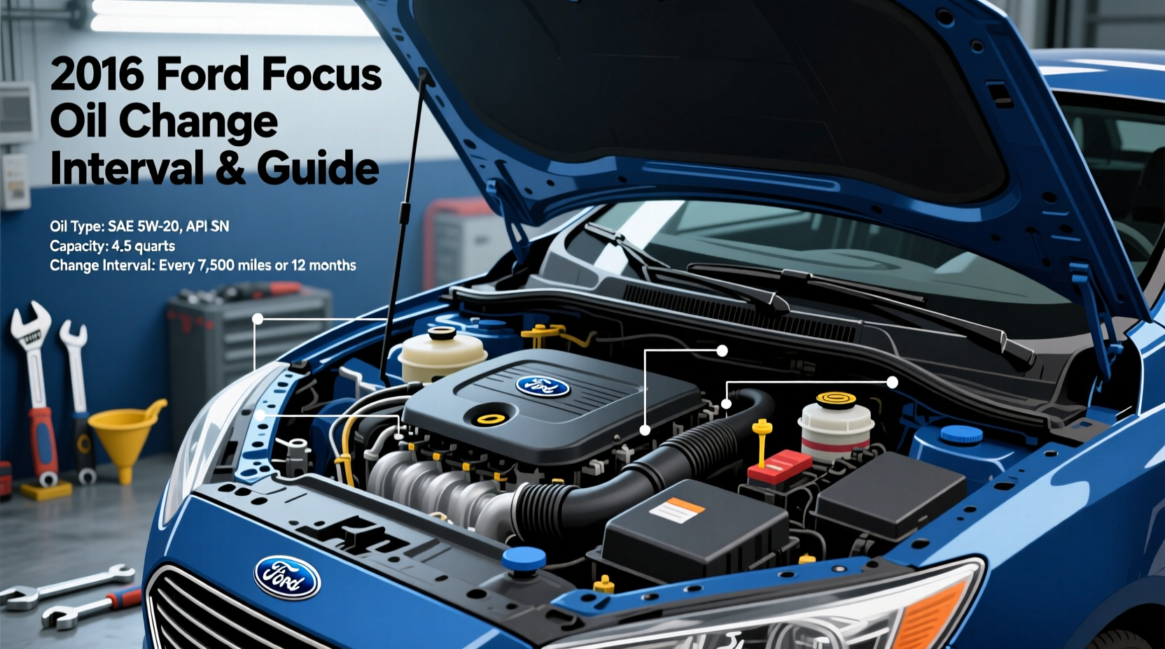 focus 2016 oil change guide